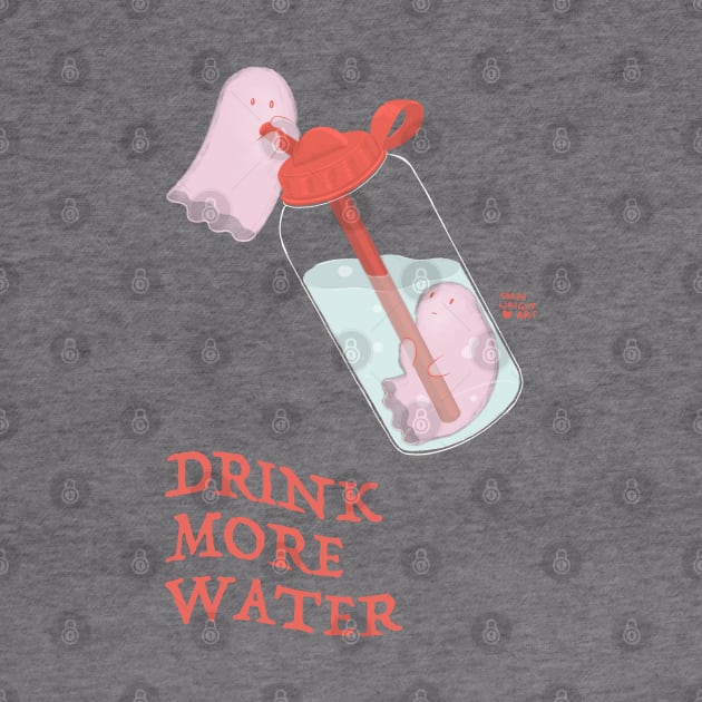 Drink More Water by SarahWrightArt